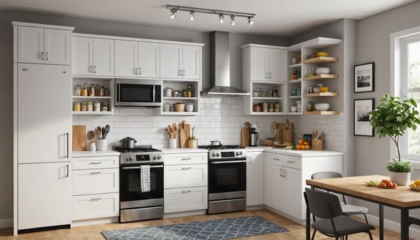 Aménager une petite cuisine : 12 astuces gain de place