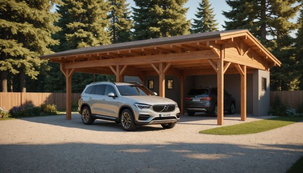 Pourquoi installer un carport en bois pour garer son auto ?